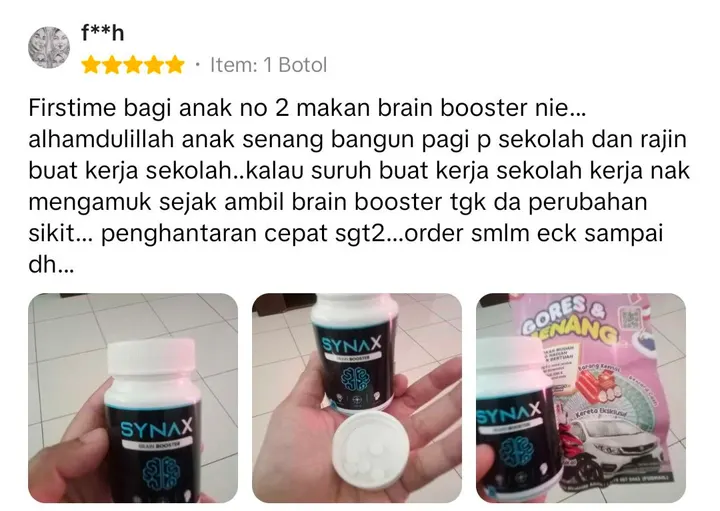 Ulasan pelanggan dengan gambar produk